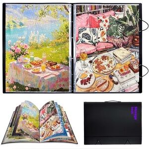 ⭐️Puzzle Storage Folder Keeper Case,Portable Puzzles Organizer Accessory,20x28in